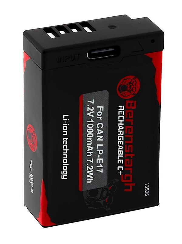 Berenstargh Akku Canon  LP-E17, 1000mAh