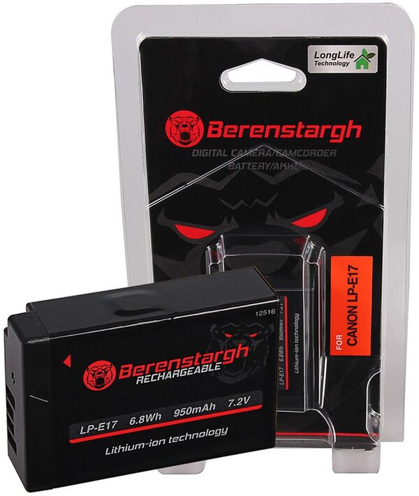 Berenstargh Akku Canon LP-E17 - Retoure ohne Verpackung 