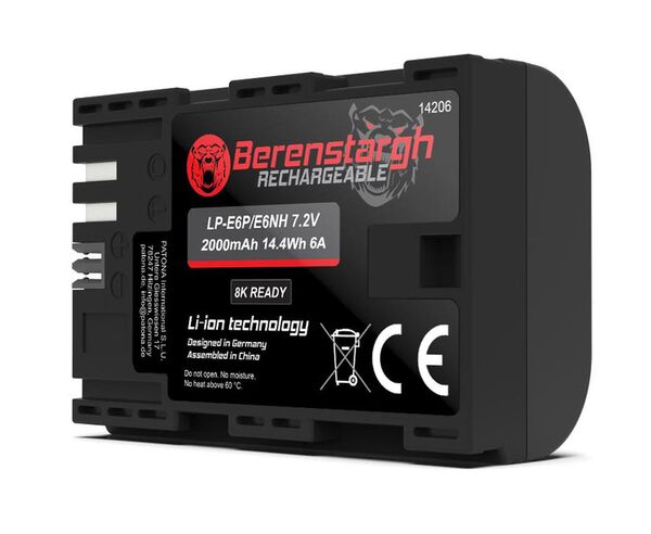Berenstargh Akku Canon  LP-E6P