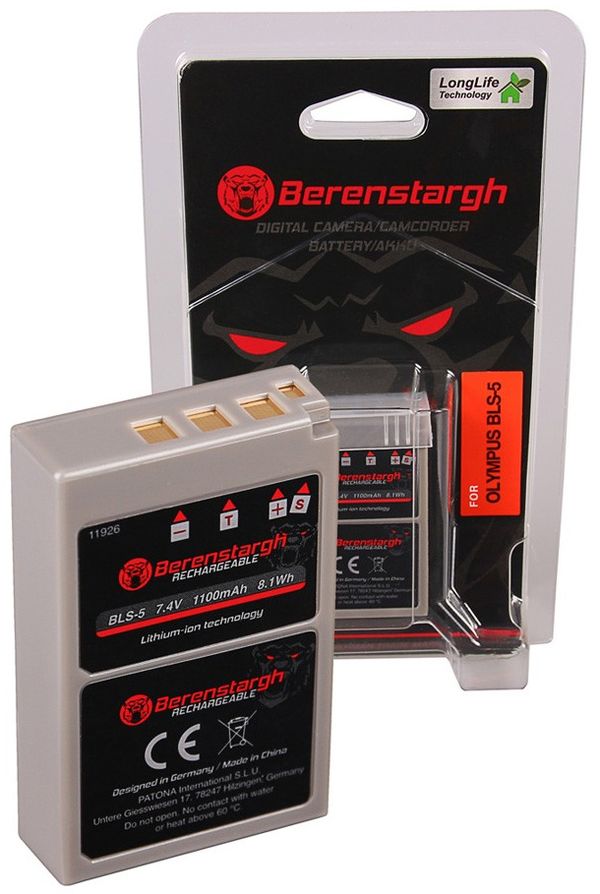 Berenstargh Akku Olympus  PS-BLS-5