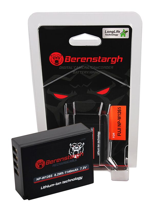 Berenstargh Akku Fujifilm  NP-W126s