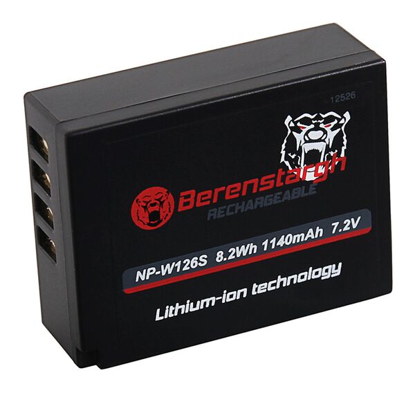 Berenstargh Akku Fujifilm  NP-W126s