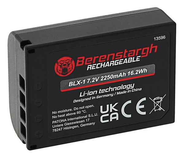 Berenstargh Akku Olympus  BLX-1