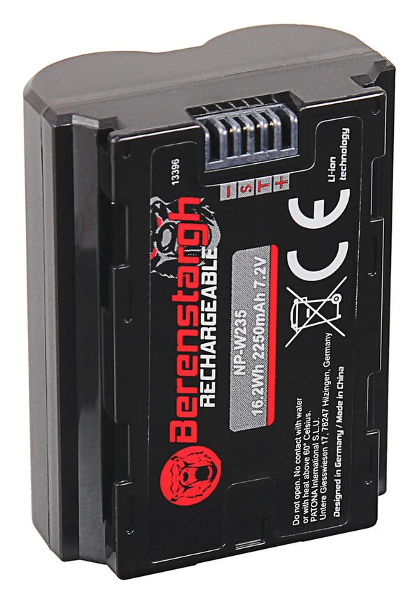 Berenstargh Akku Fujifilm  NP-W235, 2250mAh