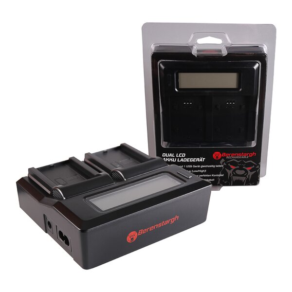 Berenstargh Dual LCD Ladegerät Contour CT-3650, 4.2V 
