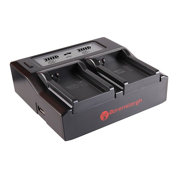 Berenstargh Dual LCD Ladegerät Contour CT-3650, 4.2V 