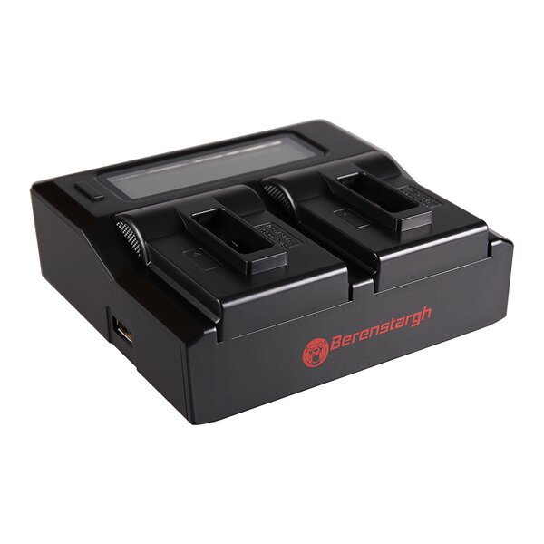 Berenstargh Dual LCD Ladegerät GoPro  Hero 5, 4.2V
