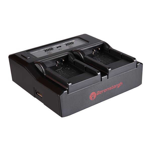 Berenstargh Dual LCD Ladegerät Nikon  EN-EL11, 4.2V
