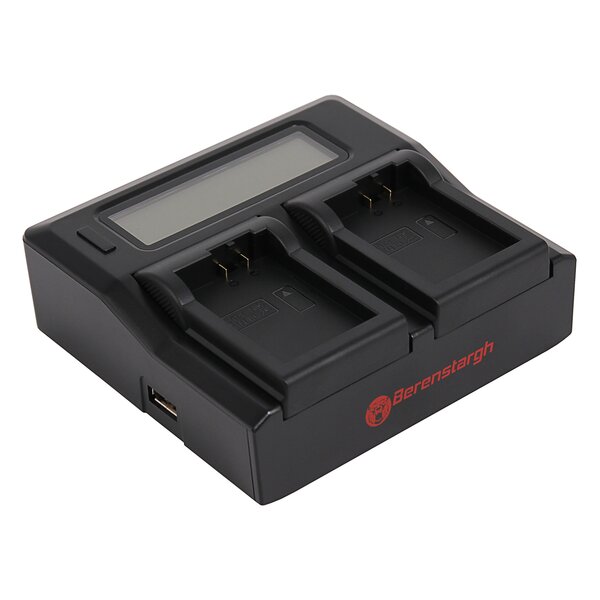 Berenstargh Dual LCD Ladegerät Nikon  EN-EL25, 7.2V