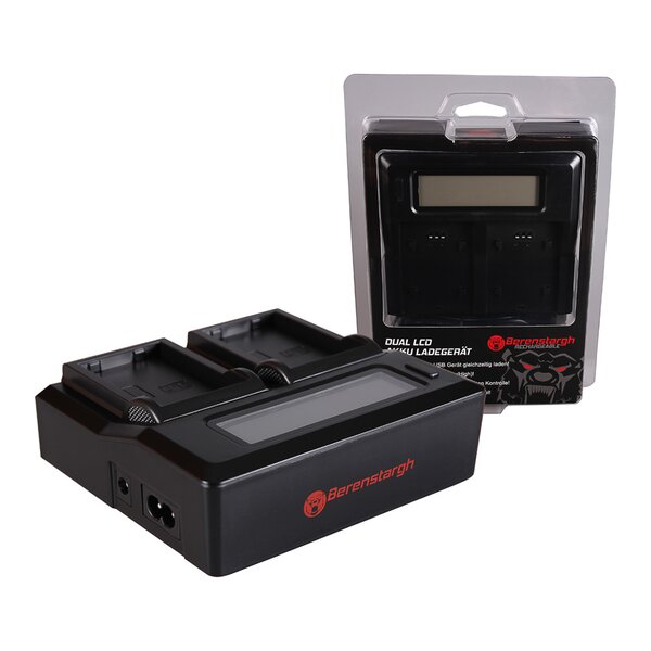Berenstargh Dual LCD Ladegerät Nikon EN-EL9, 8.4V  EN-EL9, 8.4V