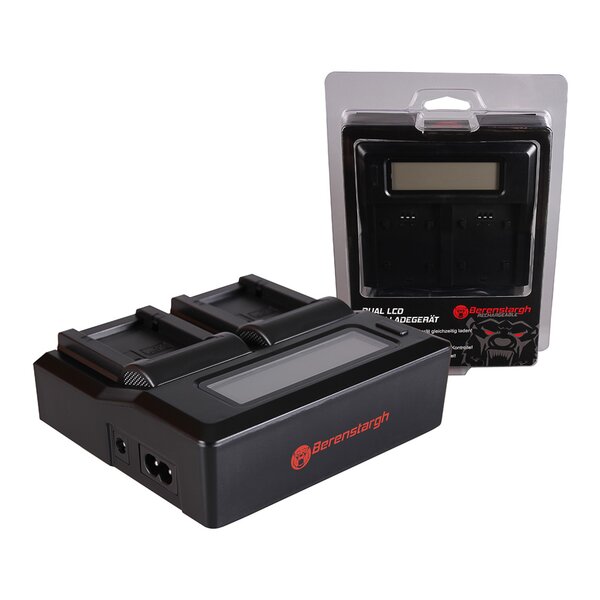 Berenstargh Dual LCD Ladegerät Panasonic  DMW-BMB9, 8.4V
