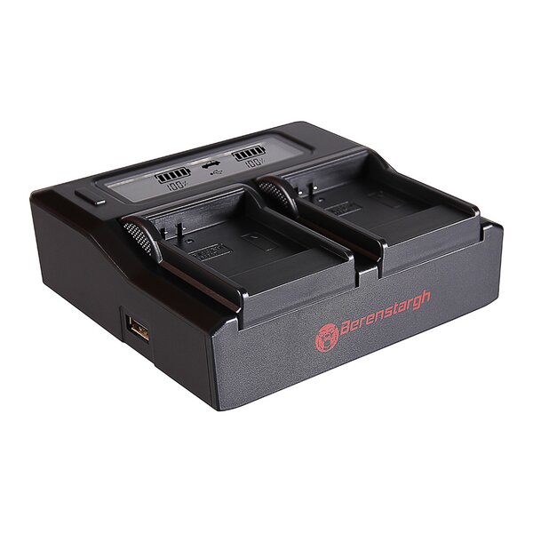 Berenstargh Dual LCD Ladegerät Samsung  IA-BP85ST, 8.4V