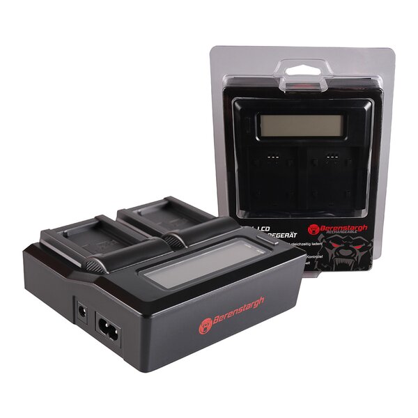 Berenstargh Dual LCD Ladegerät Samsung  BP-1030, 8.4V