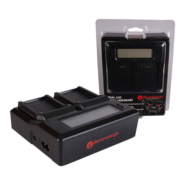 Berenstargh Dual LCD Ladegerät Samsung  BP-1310, 8.4V