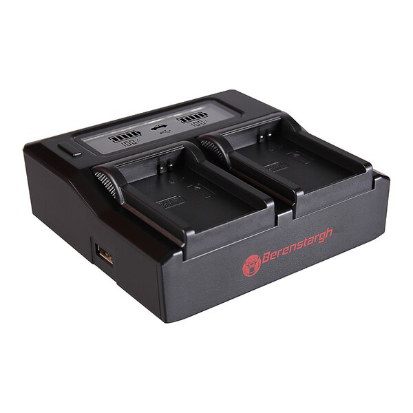 Berenstargh Dual LCD Ladegerät Samsung  BP-1310, 8.4V