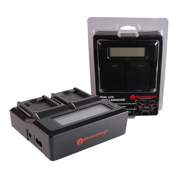 Berenstargh Dual LCD Ladegerät Samsung  BP-88B, 4.2V