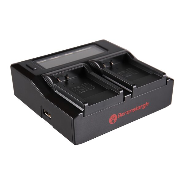 Berenstargh Dual LCD Ladegerät Sony  NP-BN1, 4.2V