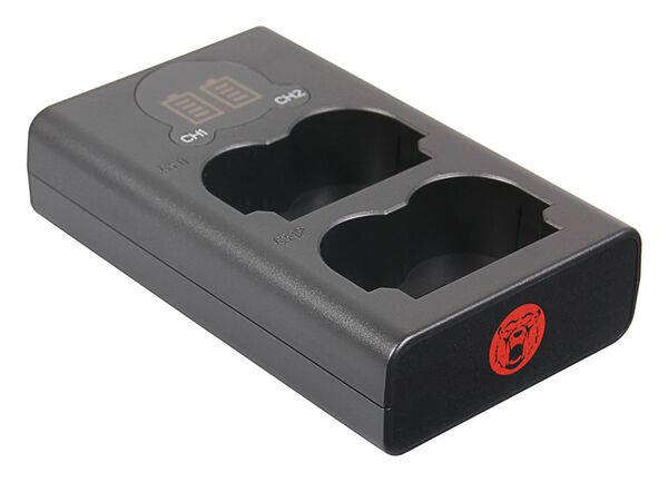 Berenstargh Dual LCD USB Ladegerät f. Fuji  NP-W235