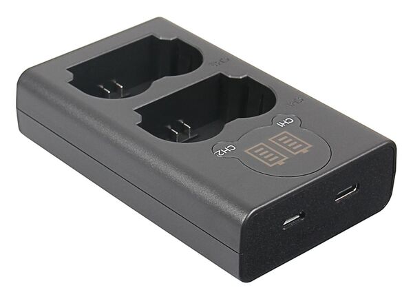 Berenstargh Dual LCD USB Ladegerät f. Fuji  NP-W235