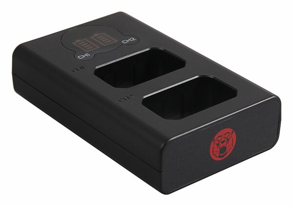 Berenstargh Dual LCD USB Ladegerät f. Sony  NP-FW50