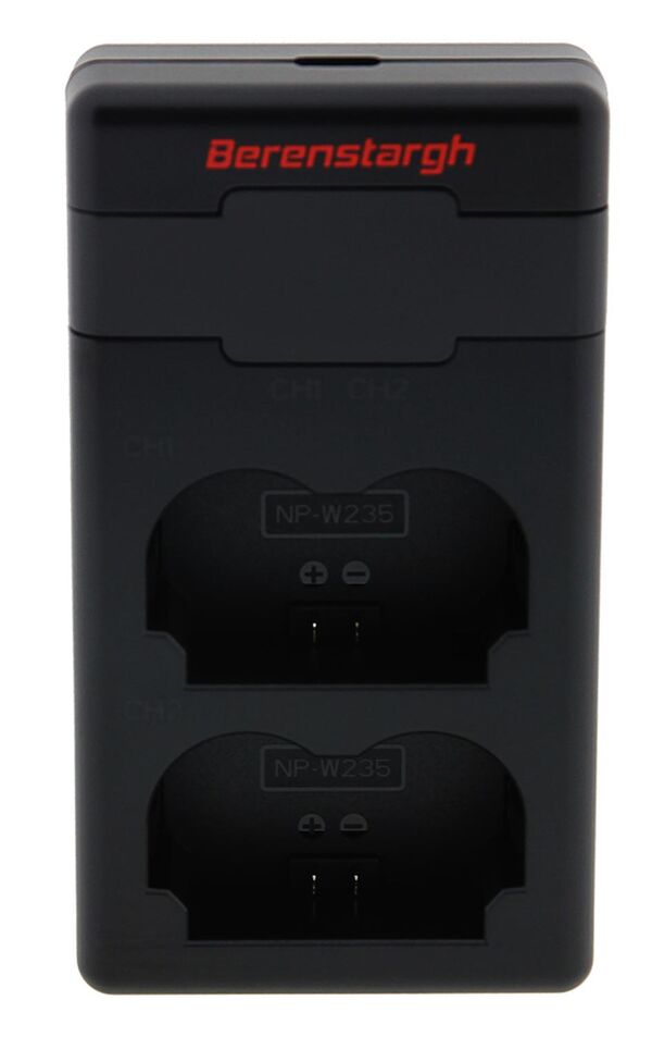 Berenstargh PD Hyper Ladegerät für Fuji inkl. USB-C Kabel  NP-W235