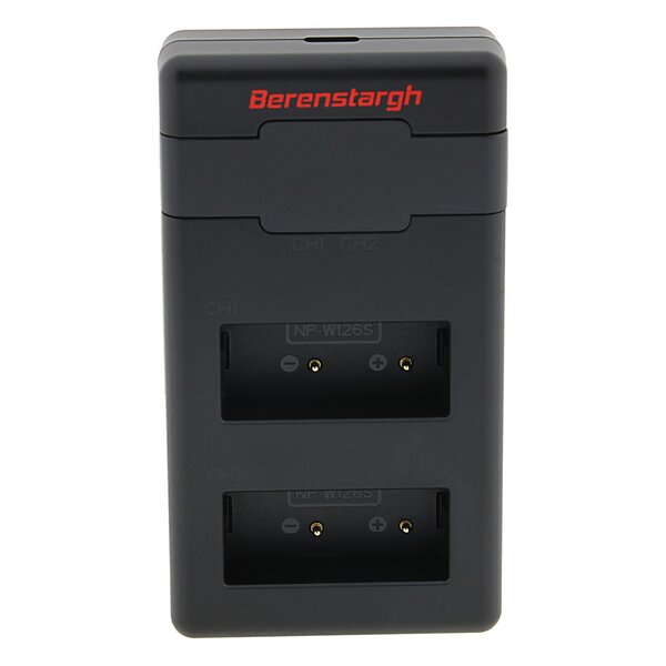 Berenstargh PD Hyper Ladegerät für Fuji inkl. USB-C Kabel  NP-W126