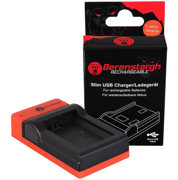 Berenstargh Slim Micro-USB Ladegerät f. Sony  NP-FW50