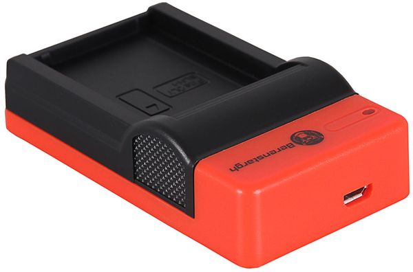 Berenstargh Slim Micro-USB Ladegerät Olympus  BLN-1