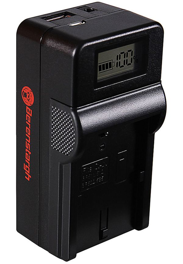 Berenstargh Synchron Ladegerät Canon  BP-511/BP-512A/BP-535, 8,4V