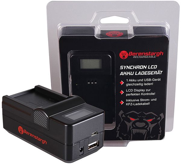 Berenstargh Synchron Ladegerät Nikon  EN-EL5, 4,2V
