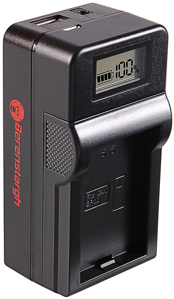 Berenstargh Synchron Ladegerät Canon  BP-110, 4,2V