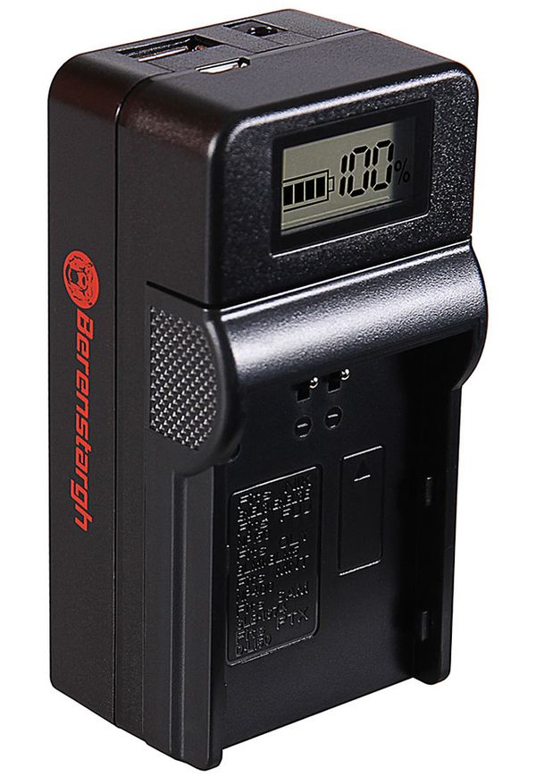 Berenstargh Synchron Ladegerät Nikon  EN-EL3/EN-EL3e/FNP-150/BLM5, 8,4V