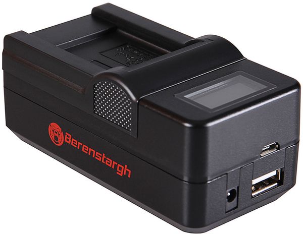 Berenstargh Synchron Ladegerät Olympus  Li-40B/Li-30B/EN-EL10/Klic-7006/FNP-4