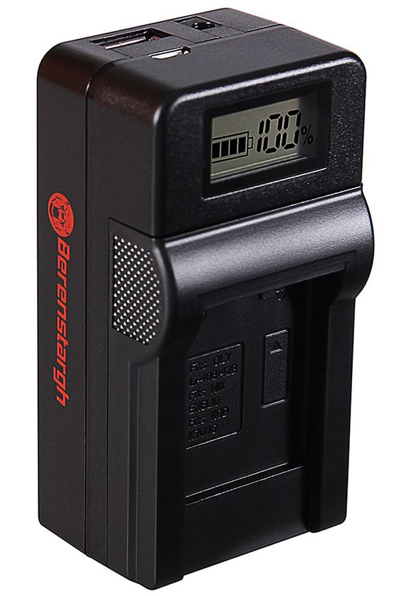 Berenstargh Synchron Ladegerät Olympus  Li-40B/Li-30B/EN-EL10/Klic-7006/FNP-4