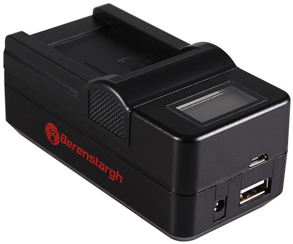 Berenstargh Synchron Ladegerät Nikon  EN-EL12, 4,2V