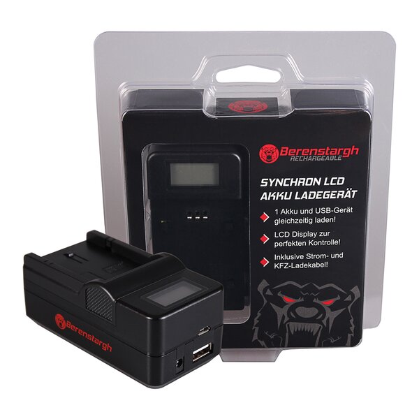 Berenstargh Synchron Ladegerät Panasonic  DMW-BCM13, 4.2V