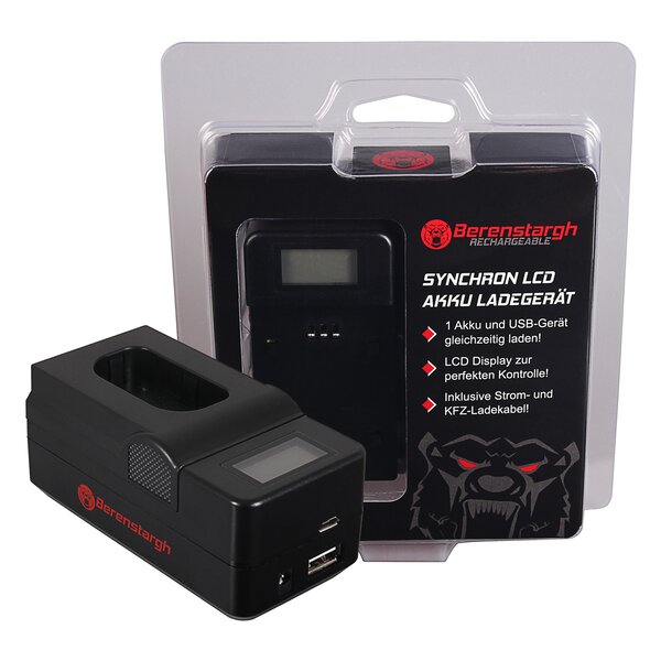 Berenstargh Synchron Ladegerät Panasonic  DMW-BLJ31, 8.4V