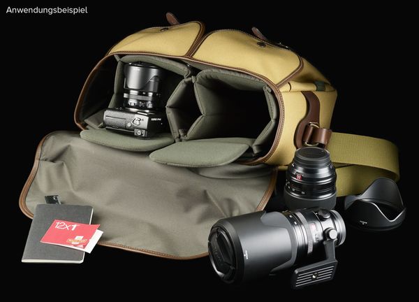 Billingham Hadley One fibrenyte  khaki-chocolate