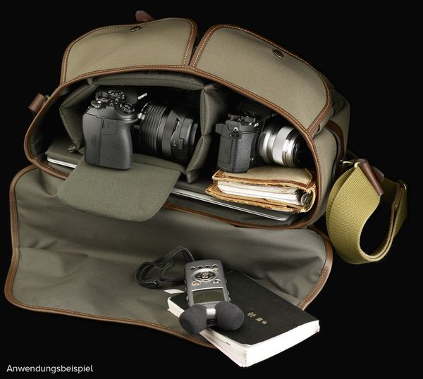 Billingham Hadley One fibrenyte  sage-chocolate