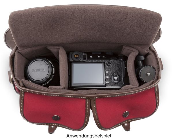 Billingham Hadley Small Pro  burgundy-chocolate