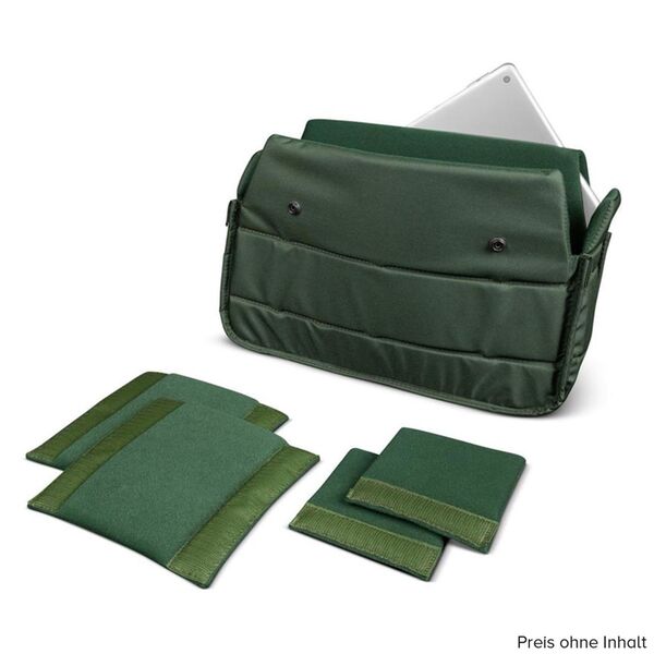 Billingham Mini Eventer  khaki fibrenyte/ chocolate