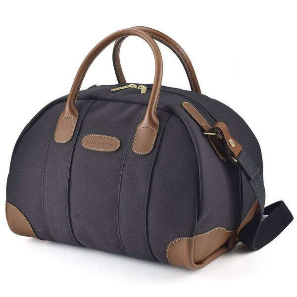 Billingham Overnighter  Black Fibrenyte/Tan
