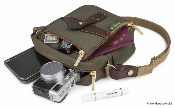 Billingham Stowaway Pola Fibrenyte  Sage/Chocolate