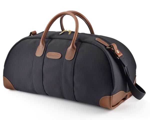 Billingham Weekender  Black Fibrenyte/Tan