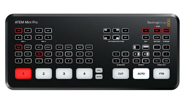 Blackmagic ATEM Mini Videomischer  Pro
