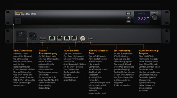 Blackmagic Design Cloud Store Max 24TB 