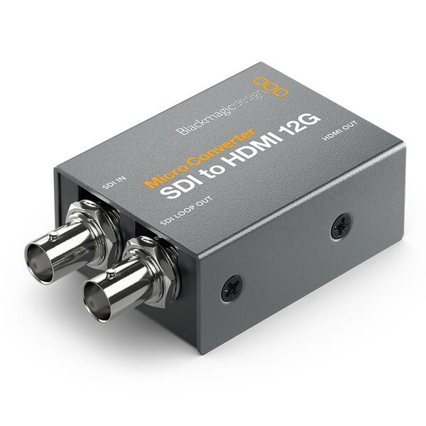 Blackmagic Design Micro Converter SDI to HDMI 12G PSU 