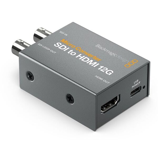 Blackmagic Design Micro Converter SDI to HDMI 12G PSU 