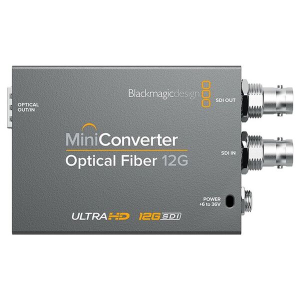 Blackmagic Design Mini Converter Optical Fiber 12G 