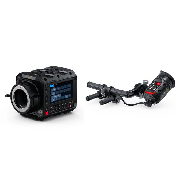 Blackmagic Design PYXIS 12K + URSA Cine EVF, Aufstecksucher  EF-Mount